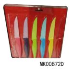 4.5" 6Pcs Steak Knife Set Pp Non Stick