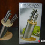 6Pcs S/S Knife Set W/ Stand
