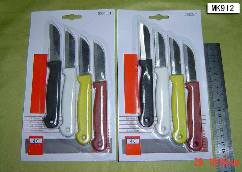 MK00912 4Pcs Fruit Knife Set B/C