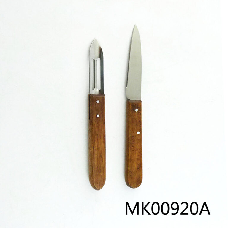 2Pcs Kitchen Set (Fruit Knife + Peeler)
