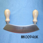 Wooden Handle Single Blade Vegetable Cutter D/B