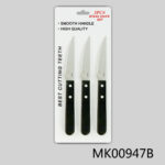 3Pcs Pp Steak Knives Set D/B