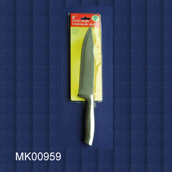 MK00959 Chef Knife S/S Handle D/B