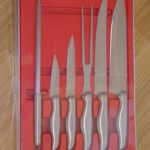 5Pcs  S/S Knife & Sharpener