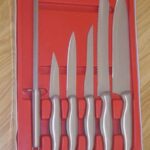 5Pcs S/S Knife & Sharpener