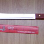 9" 1.5Mm Wooden Handle Chef Knife