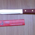 6" 1.5Mm Wooden Handle Chef Knife