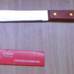 5" Wooden Handle Chef Knife