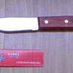 4" Wooden Handle Chef Knife