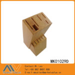 12Pcs Knife Set Wooden Block Oak Wooden In Colour Box