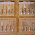 4Pcs Hollow Handle Cheese Knife + Cutting Board