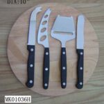 4Pcs Cheese Knife W/Bakelite Handle & Cutting Board