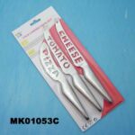3Pcs Hollow Handle Cheese Knife Set