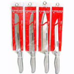 4Pcs S/S Knife Pvc