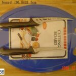 2Pcs Fruit Knife W/ Cutting Board
