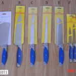 7" Cheef Knife Rubber  And  P.P Handll