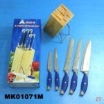 6Pcs Knife Set W/ Soft Handle