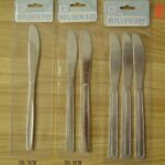 3Pcs S/S Knife D/B