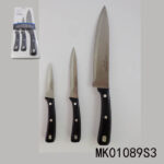 3Pcs Kitchen Knife With Bakelite Handle D/B