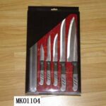 6Pcs Knife Set+ Maganetic Stripe In Window Box