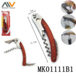 Versatile S/S Wood Handle Wine Opener