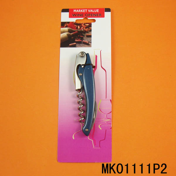 MK01111P2 3 In 1 Wine Corkscrew Tc Aluminium Handle Painting