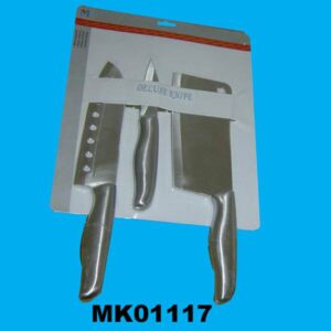 3Pcs Knife Set D/B