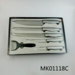 6Pcs Knife Set In Winow Box