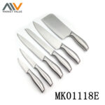 6 Piece S.S Kitchen Knife Set Hollow In Box