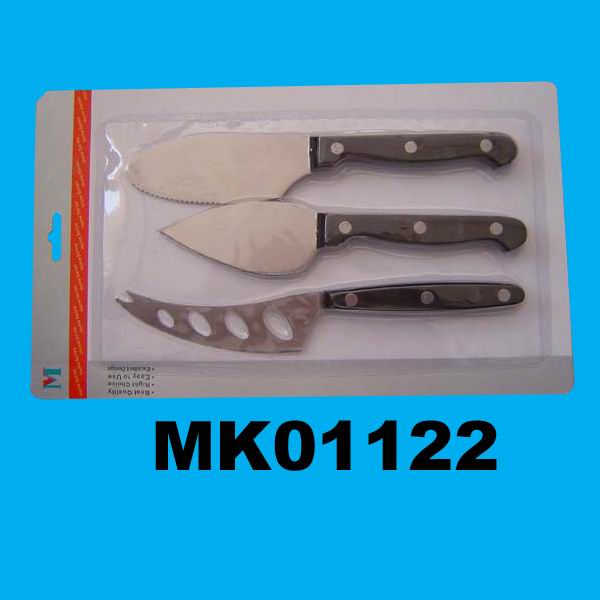 MK01122 3Pcs Cheese Knife B/C