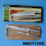 3Pcs Knife Set In Color Box