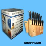 13Pcs Knife Set Bakelite Handle With Block In Box