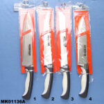 4Pcs Knife W/ Soft Handle