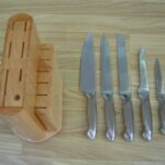 7Pcs S/S Knife Set With Wooden Block