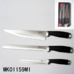 3Pcs S/S Kitchen Knife In Windou Box