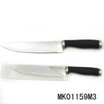 8" S/S Chef Knife With Plastic Blade Cover