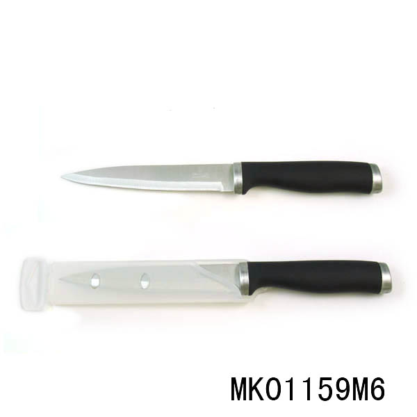 MK01159M6 5" S/S Utility Knife With Plastic Blade Cover