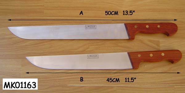 MK01163A 14"Wooden Meat Knife