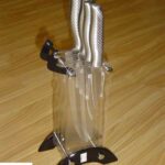 5Pc Knive Set+ Acrylic Block
