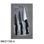 3Pcs Kitchen Knife D/B