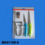 2Pcs Fruit Knife，Can Opener
