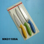 3Pcs S.S. Knife B/C