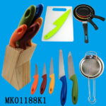 12Pcs Kitchen Set In Colour Box