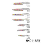 Printing Fruit Set Of Knife