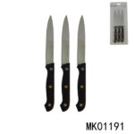Knife Utility 3Pcs D/B