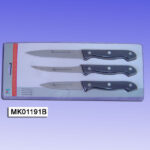 3Pcs Knife Set Bakelite Handle