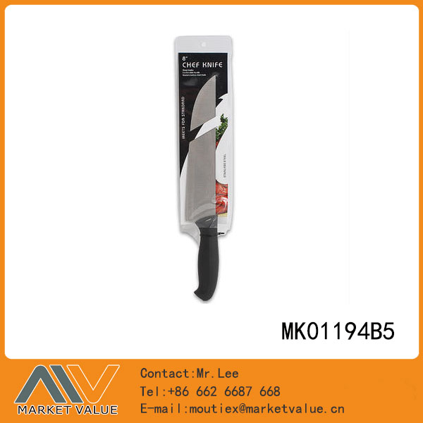 MK01194B5 8" Plastic Handle Chfe Knife