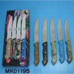 8" Slice Knife 1.2Mm  Plastic Handle