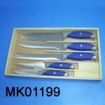 5Pcs Knife Set Soft Handle