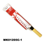 6.5"Frozen Knife W Plastic Wooden Looking Handle Db